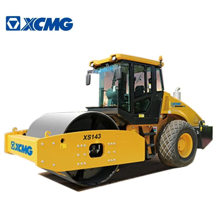 XCMG Official 14 ton roller compactor machine XS143 hydraulic vibratory road roller compactor price